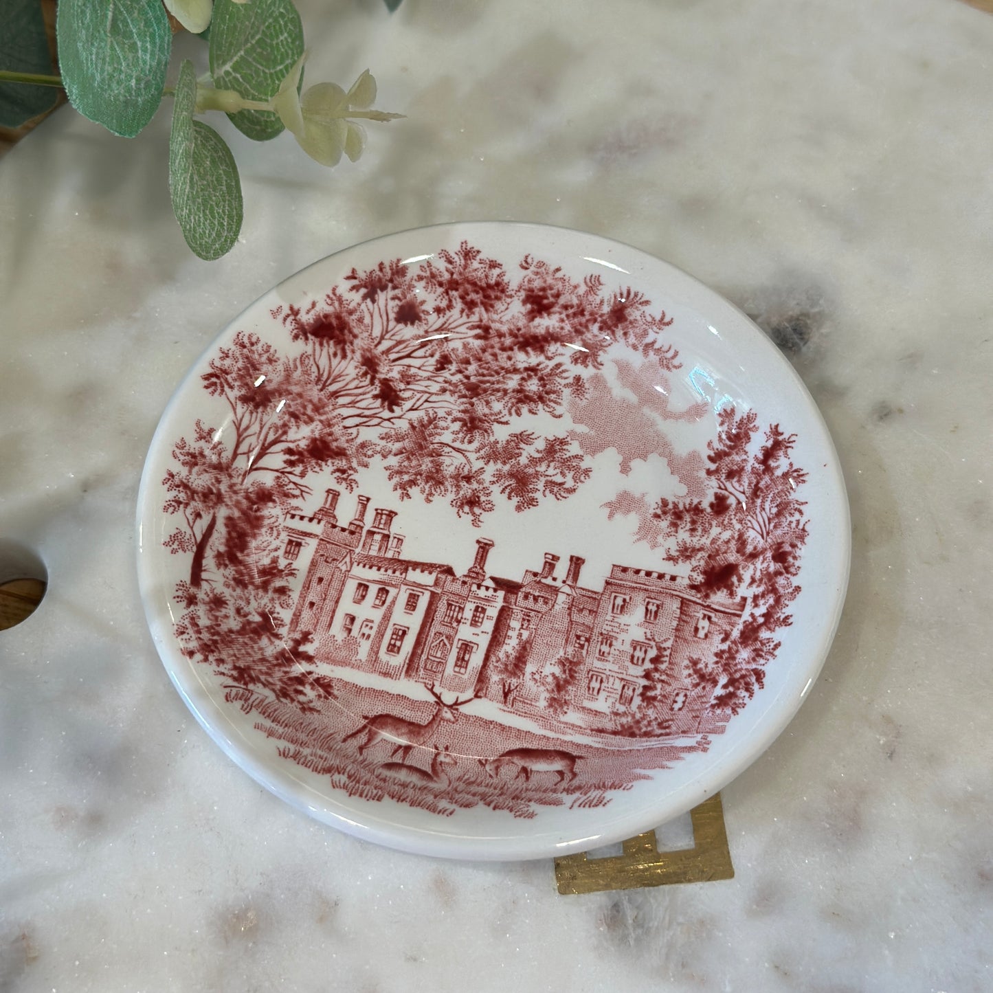 J&G Meakin Merrie England Trinket Dish - Penshurst Place