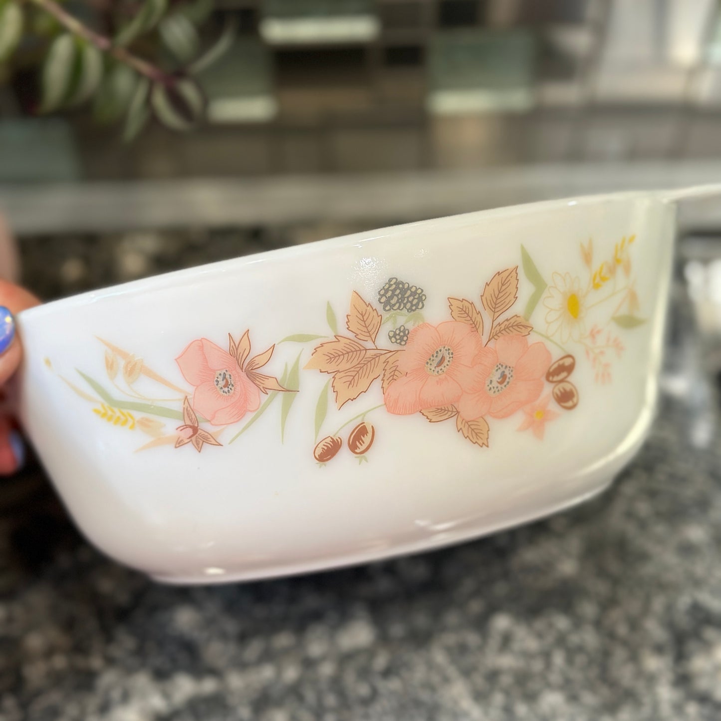 Vintage Pyrex 1970’s British Hedgerow Casserole Dish