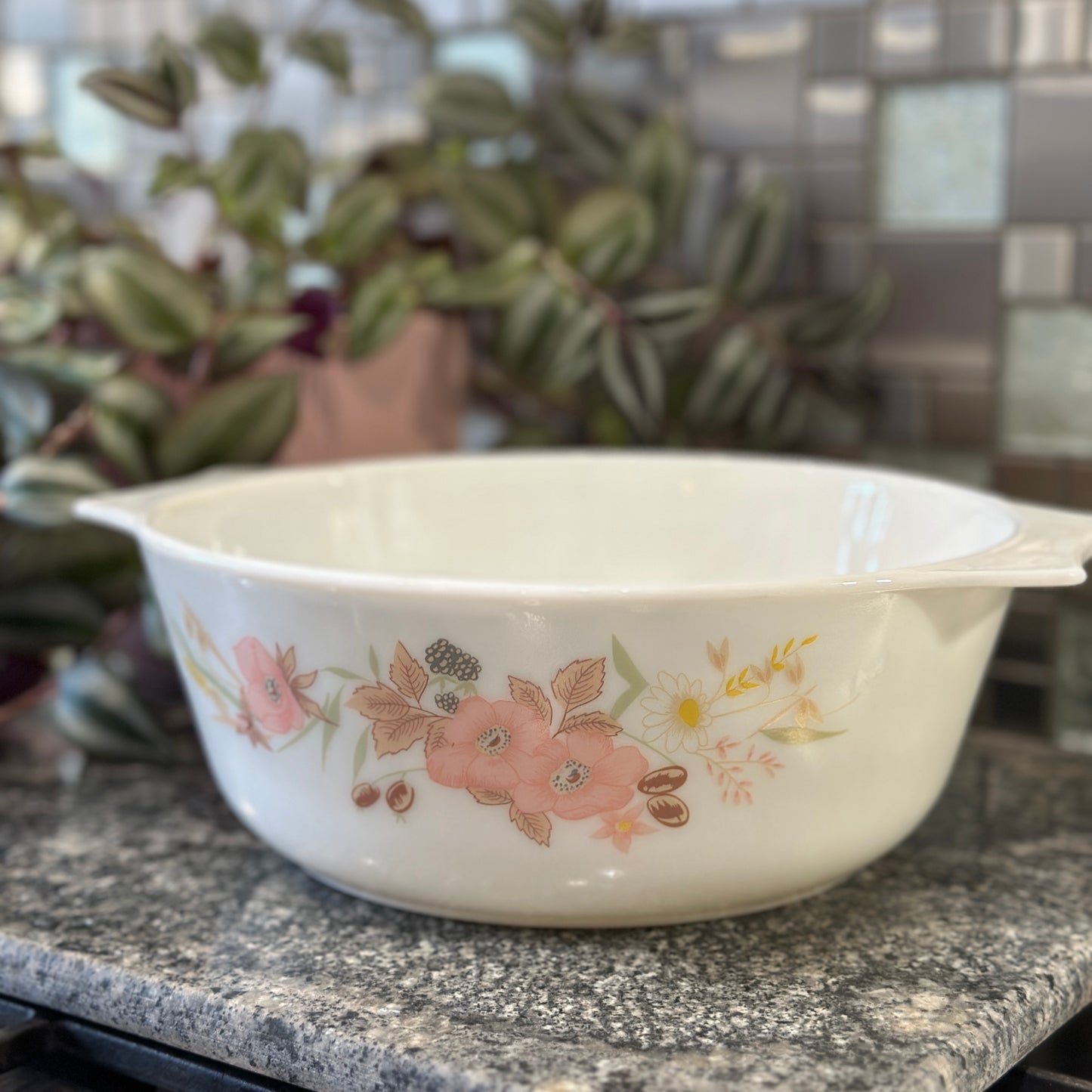 Vintage Pyrex 1970’s British Hedgerow Casserole Dish