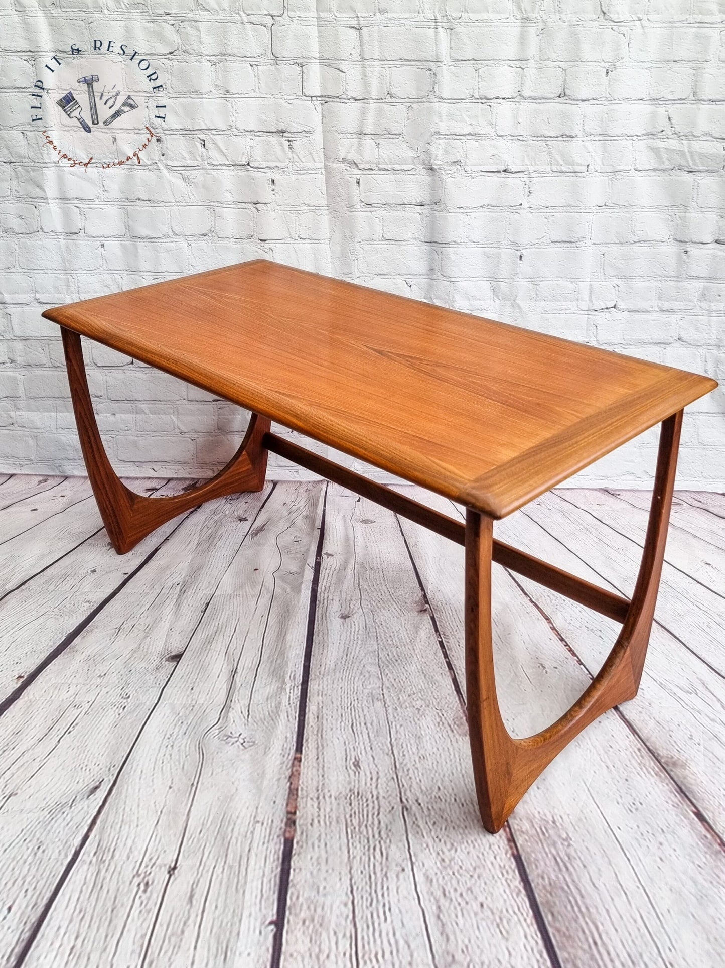 G Plan Astro Mid Century Modern Vintage Teak Coffee Table - 1960's