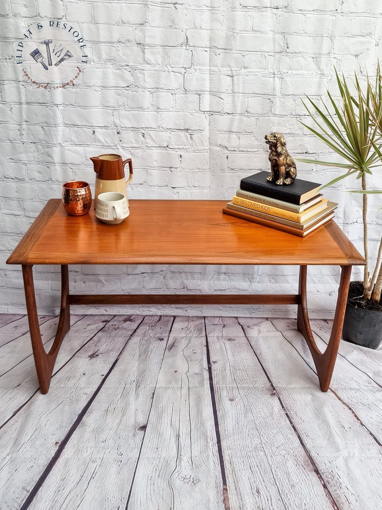 G Plan Astro Mid Century Modern Vintage Teak Coffee Table - 1960's