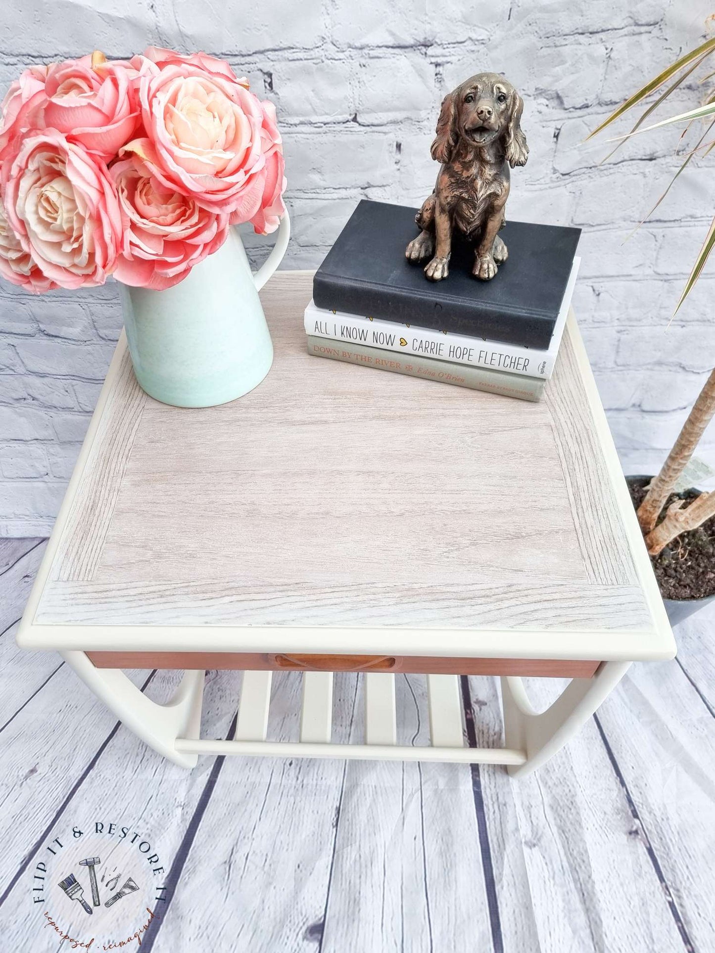 Mid Century G Plan Teak Side Table With Pull Out Shelf