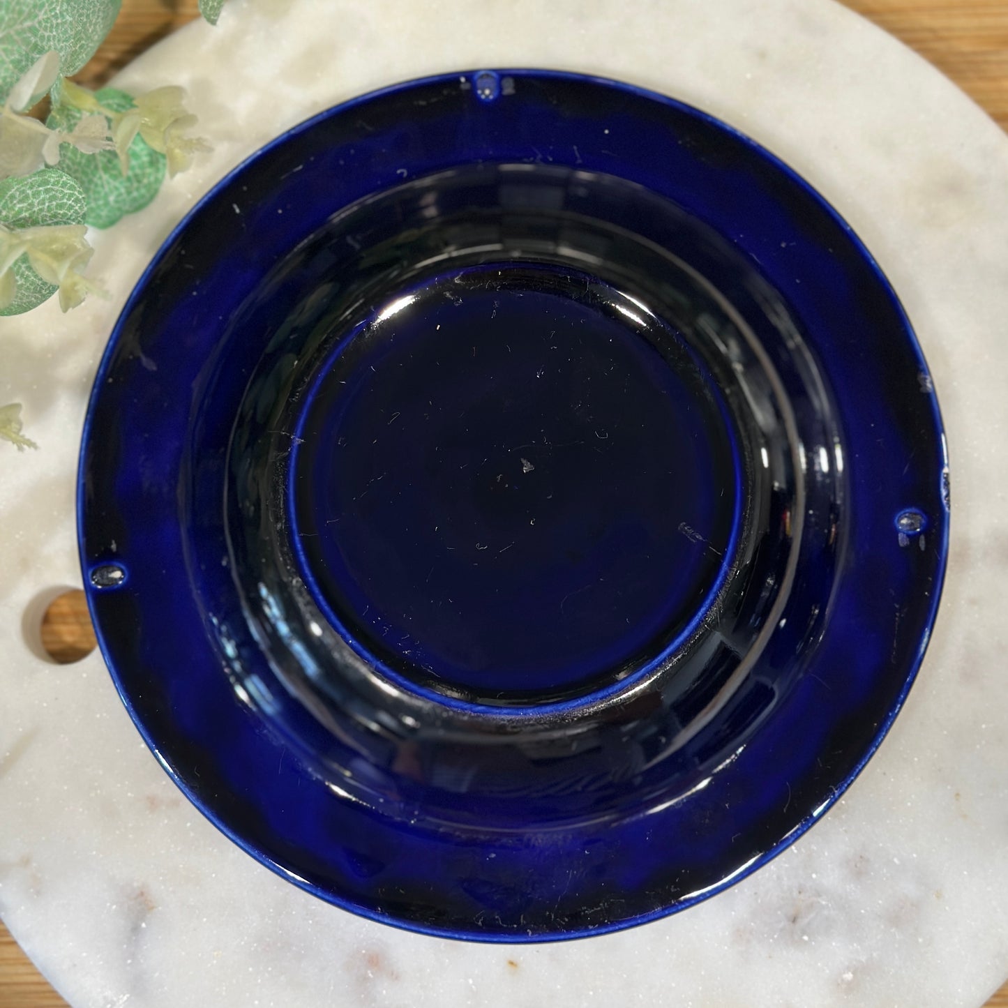 Vintage Friary Meux Cobalt Blue Ashtray (1960s) - Breweriana Collectible