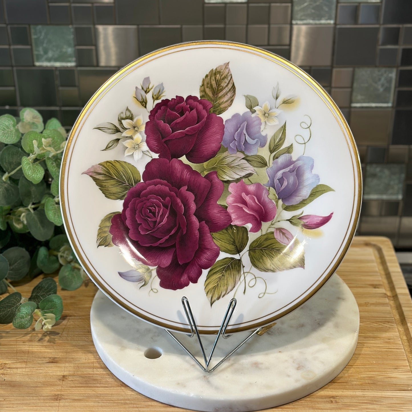 Royal Doulton Dinner Plate - Elegant Floral Design