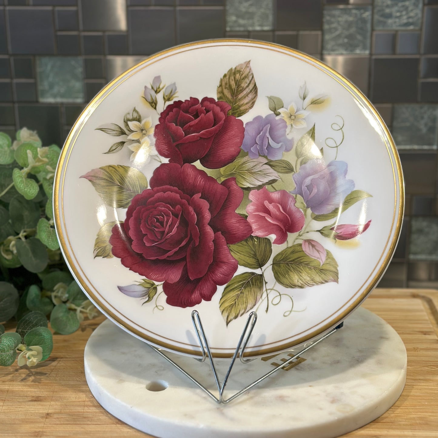 Royal Doulton Dinner Plate - Elegant Floral Design