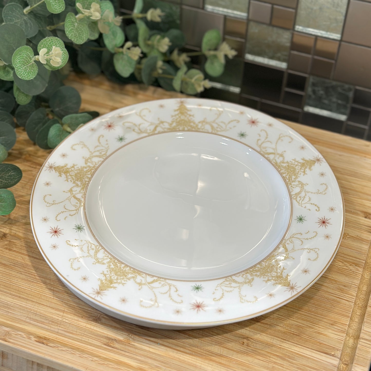 Prouna "Holy Christmas" Charger & Bowl Set - Fine Bone China